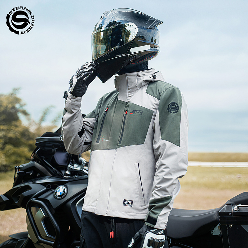 SFK最新バイクジャケット 防水生地 2026 高品質 メン - Motorcycle Riding Jacket Waterproof のレビューと価格