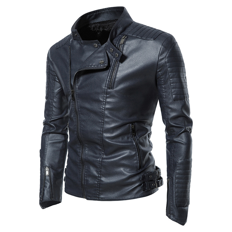冬のメンズ暖かいフェイクレザージャケットファッションマンスト - Motorcycle Jacket Thermal Liner のレビューと価格