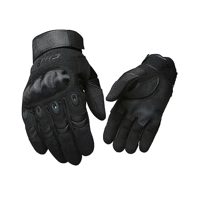 メンズ フルフィンガー タクティカル グローブ タッチスクリ - Motorcycle Gloves Leather Knuckle のレビューと価格