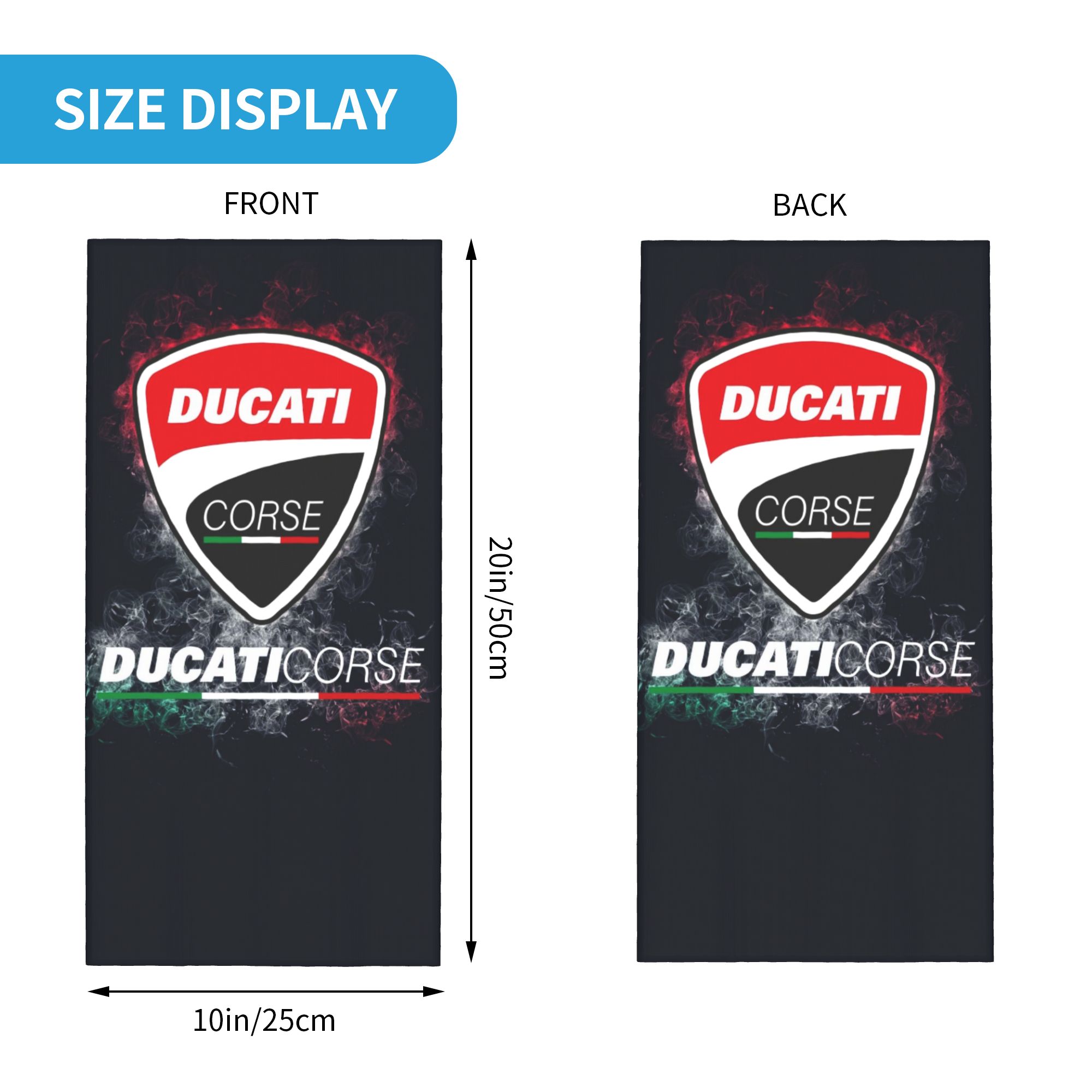 カスタム Ducatis Sprot バンダナ ネックゲイタ - Motorcycle Neck Gaiter Balaclava のレビューと価格