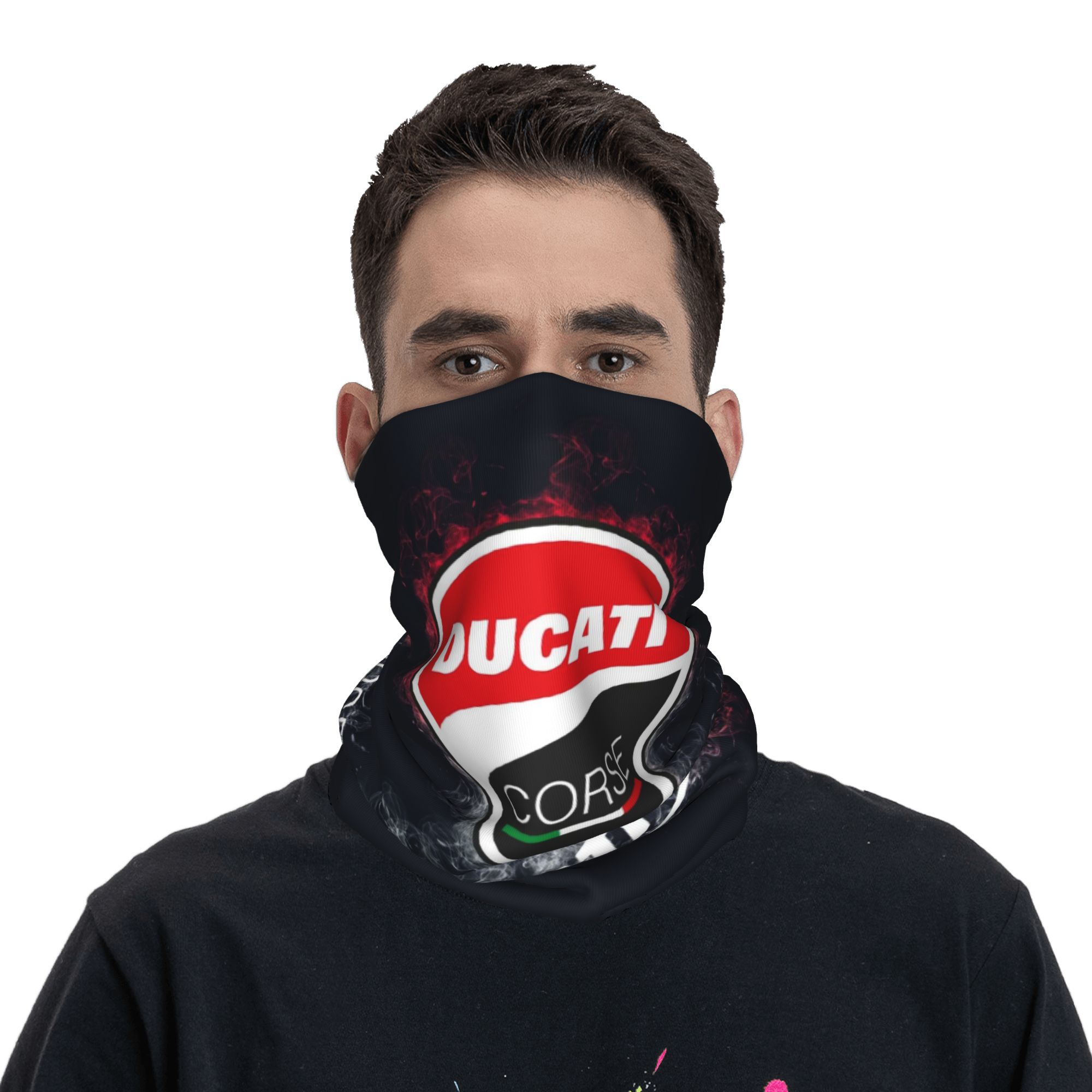 カスタム Ducatis Sprot バンダナ ネックゲイタ - Motorcycle Neck Gaiter Balaclava のレビューと価格