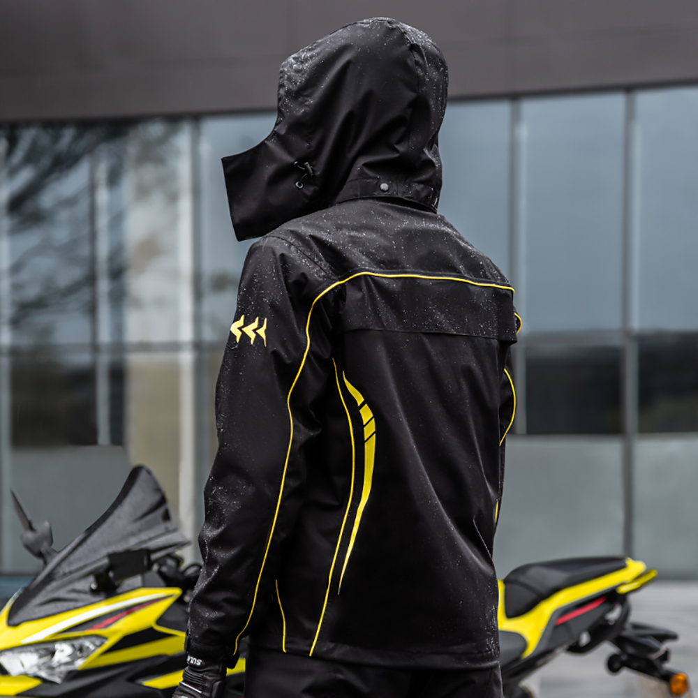 SULAITE オートバイレインスーツ男性女性レインギア防水 - Motorcycle Rain Suit 2 Piece のレビューと価格