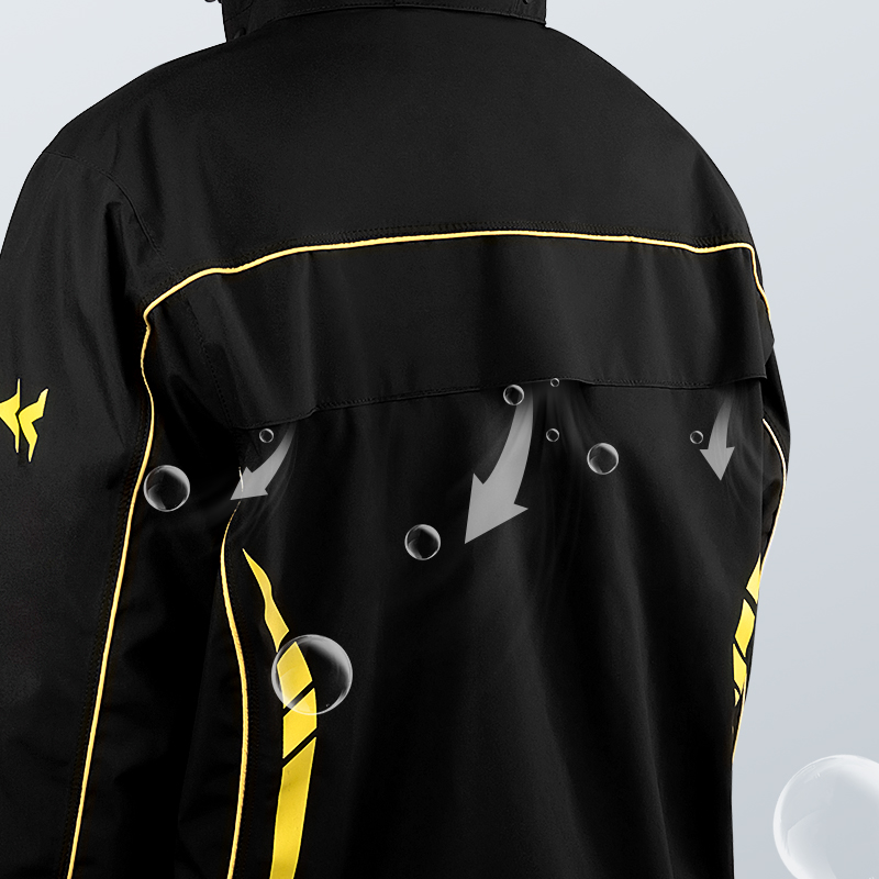 SULAITE オートバイレインスーツ男性女性レインギア防水 - Motorcycle Rain Suit 2 Piece のレビューと価格