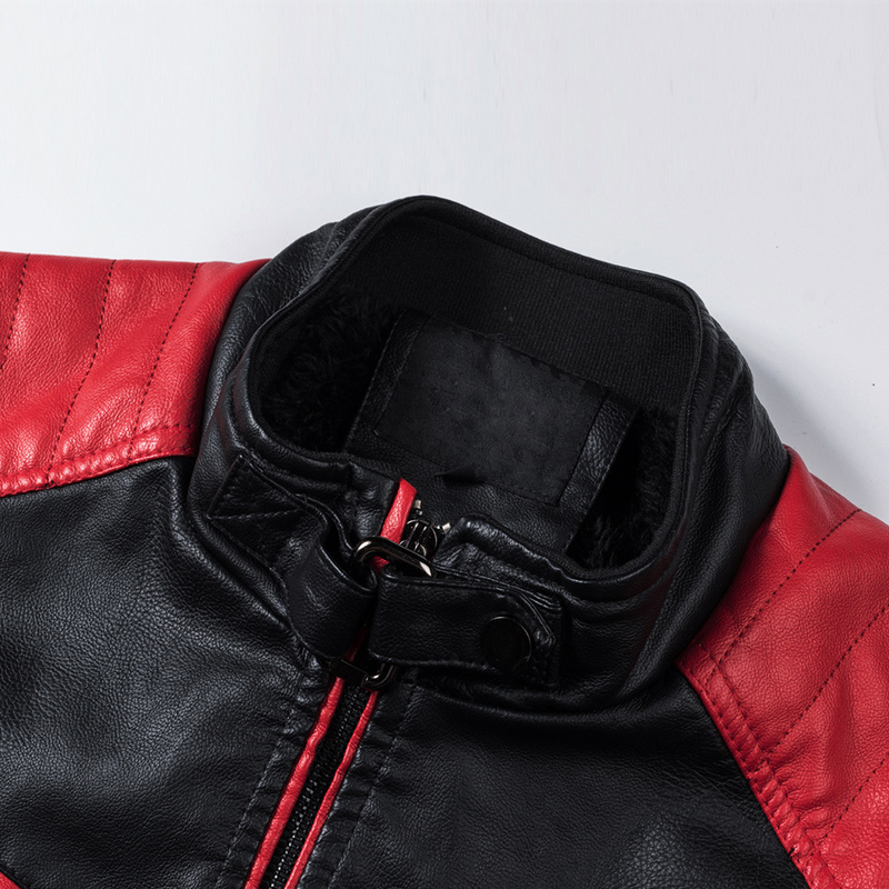 メンズ モーターサイクル レザー ジャケット コート ファー - Motorcycle Riding Jacket Waterproof のレビューと価格