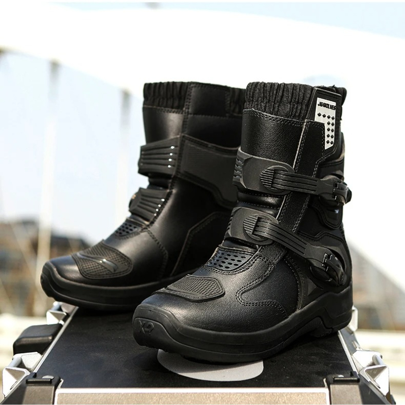 JG.WOLVES メンズ ライディングシューズ モーターサ - Motorcycle Boots Waterproof Riding のレビューと価格