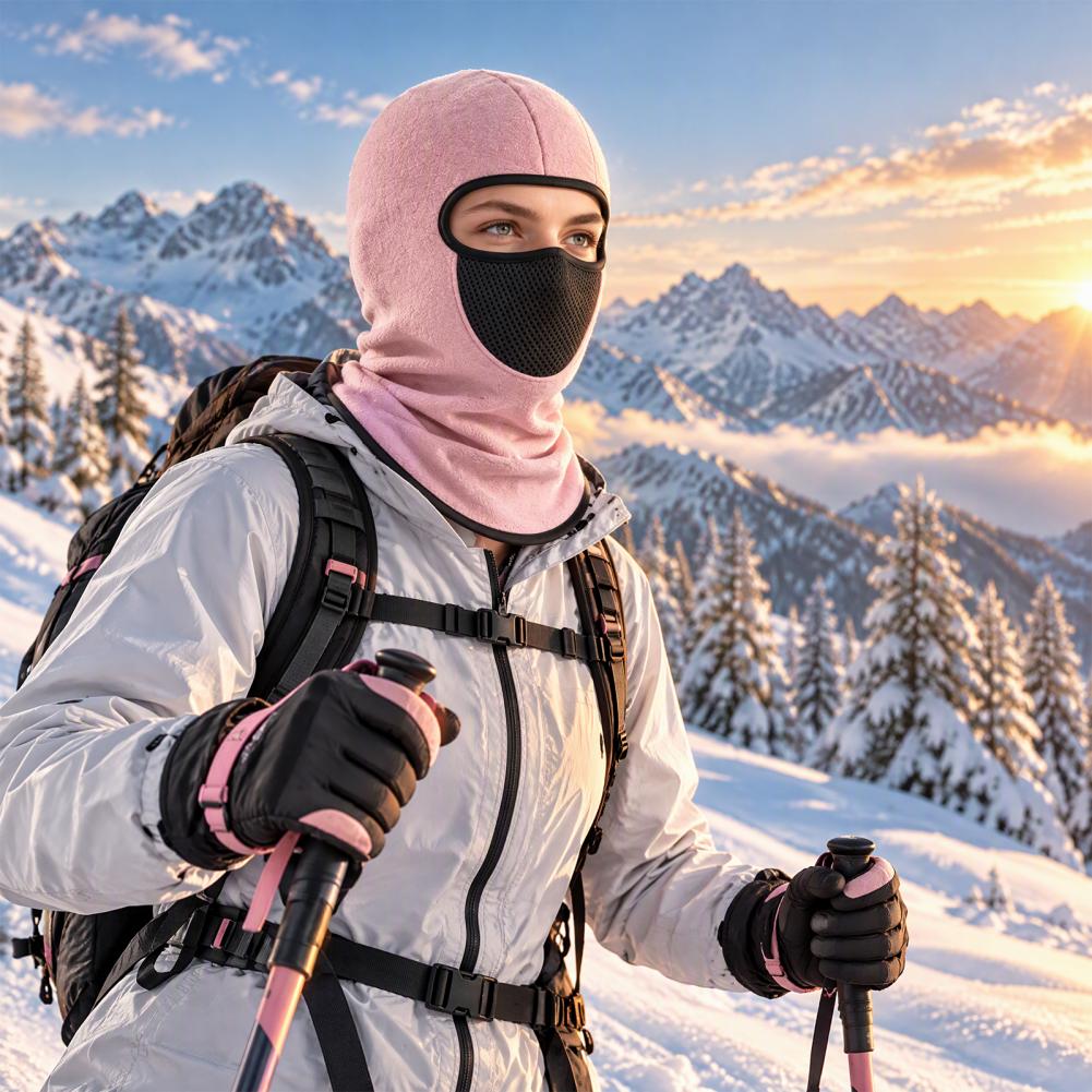 防寒フェイスシールド、フリース素材のバラクラバ、スキーマスク - Motorcycle Neck Gaiter Balaclava のレビューと価格