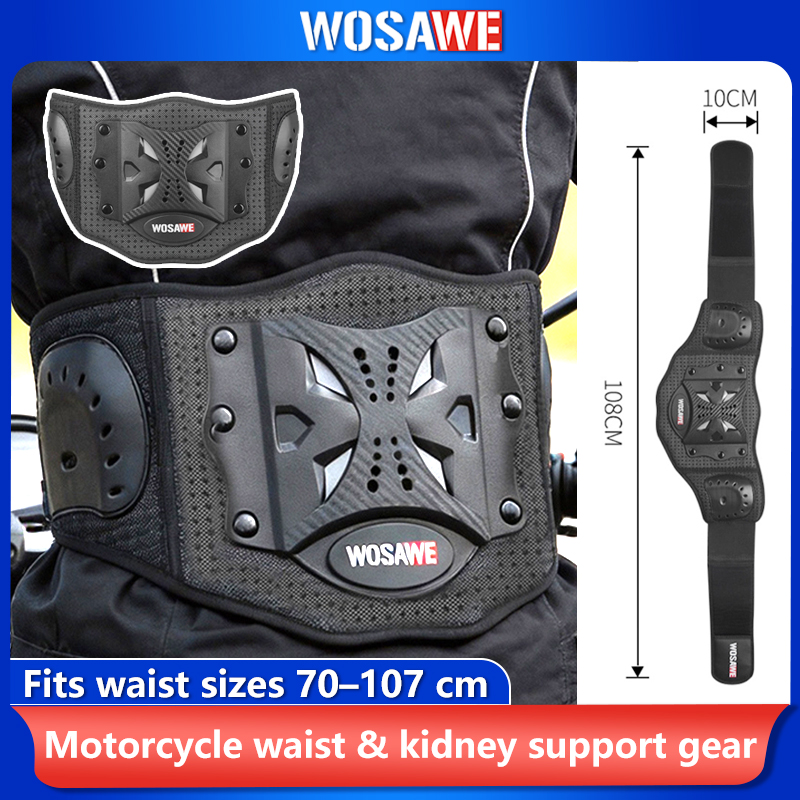 WOSAWE バイク用サイクリングウエストブレースベルト オ - Motorcycle Kidney Belt Riding のレビューと価格