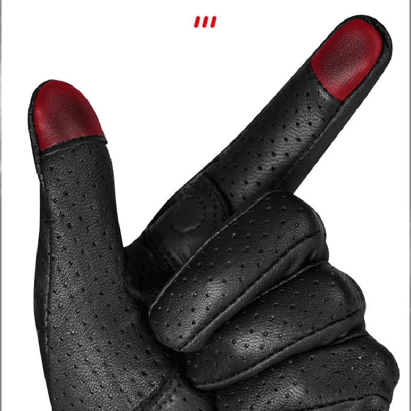 オートバイオフロードメンズミトン手袋 男女兼用 通気性エンド - Motorcycle Gloves Leather Knuckle のレビューと価格