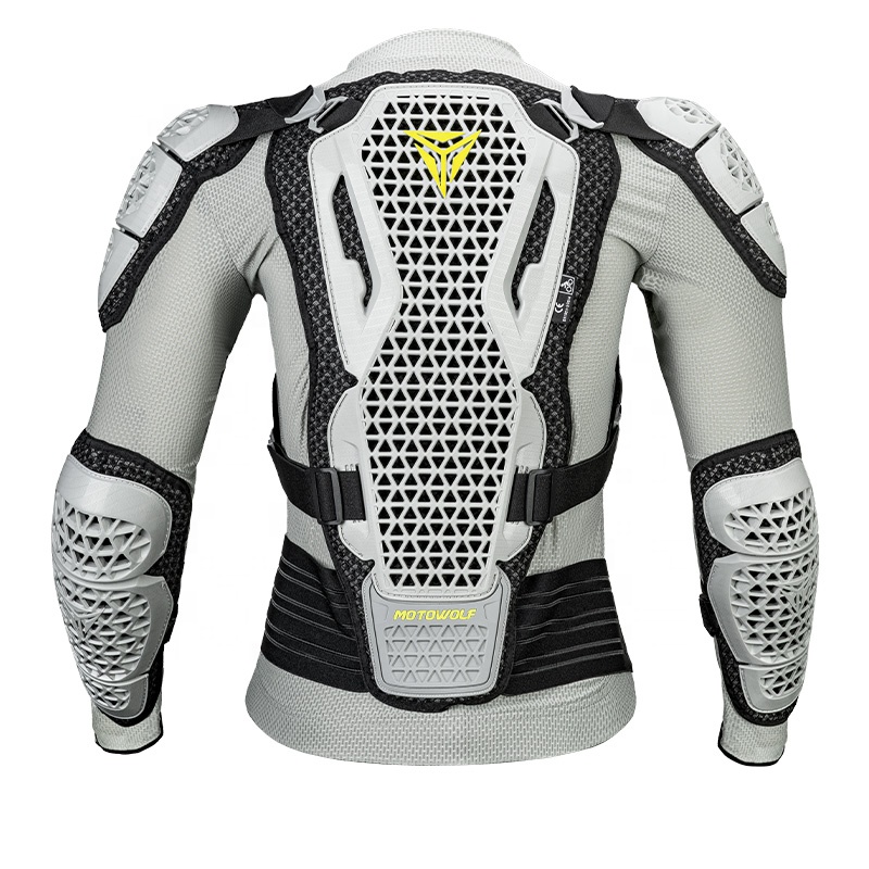 モトウルフの人気防水ボディプロテクター、オフロード走行用バイ - Motorcycle Riding Jacket Waterproof のレビューと価格