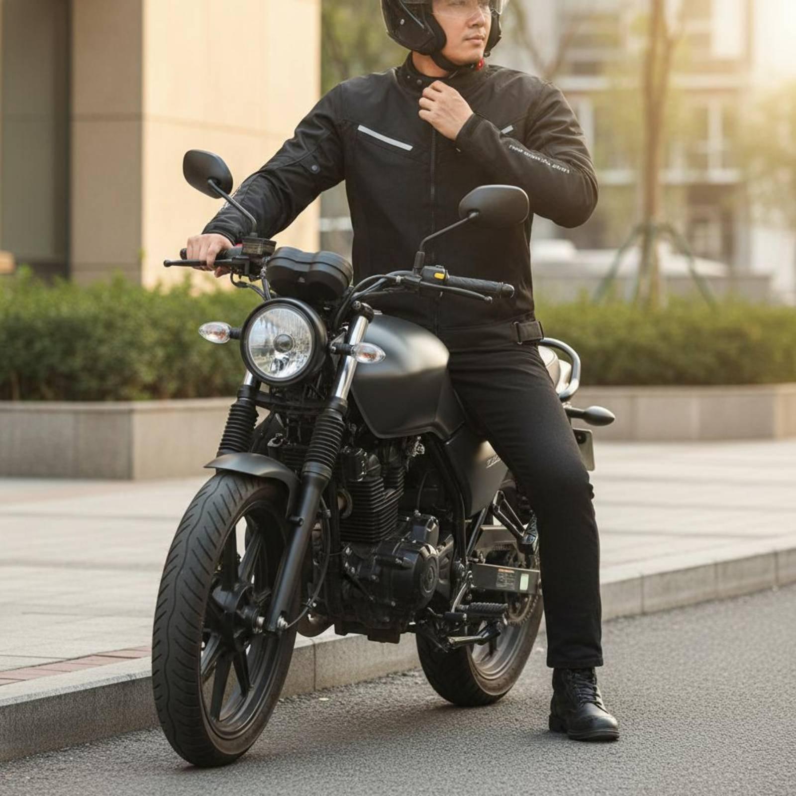 メッシュバイクジャケット 通気性のある夏用ライディングジャケ - Motorcycle Mesh Jacket Summer Breathable のレビューと価格