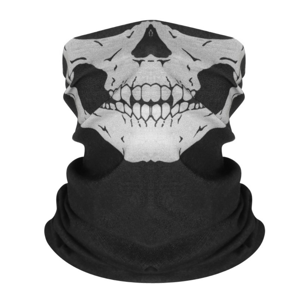 3Dフルフェイスマスク オートバイ バラクラバ 日焼け防止  - Motorcycle Neck Gaiter Balaclava のレビューと価格