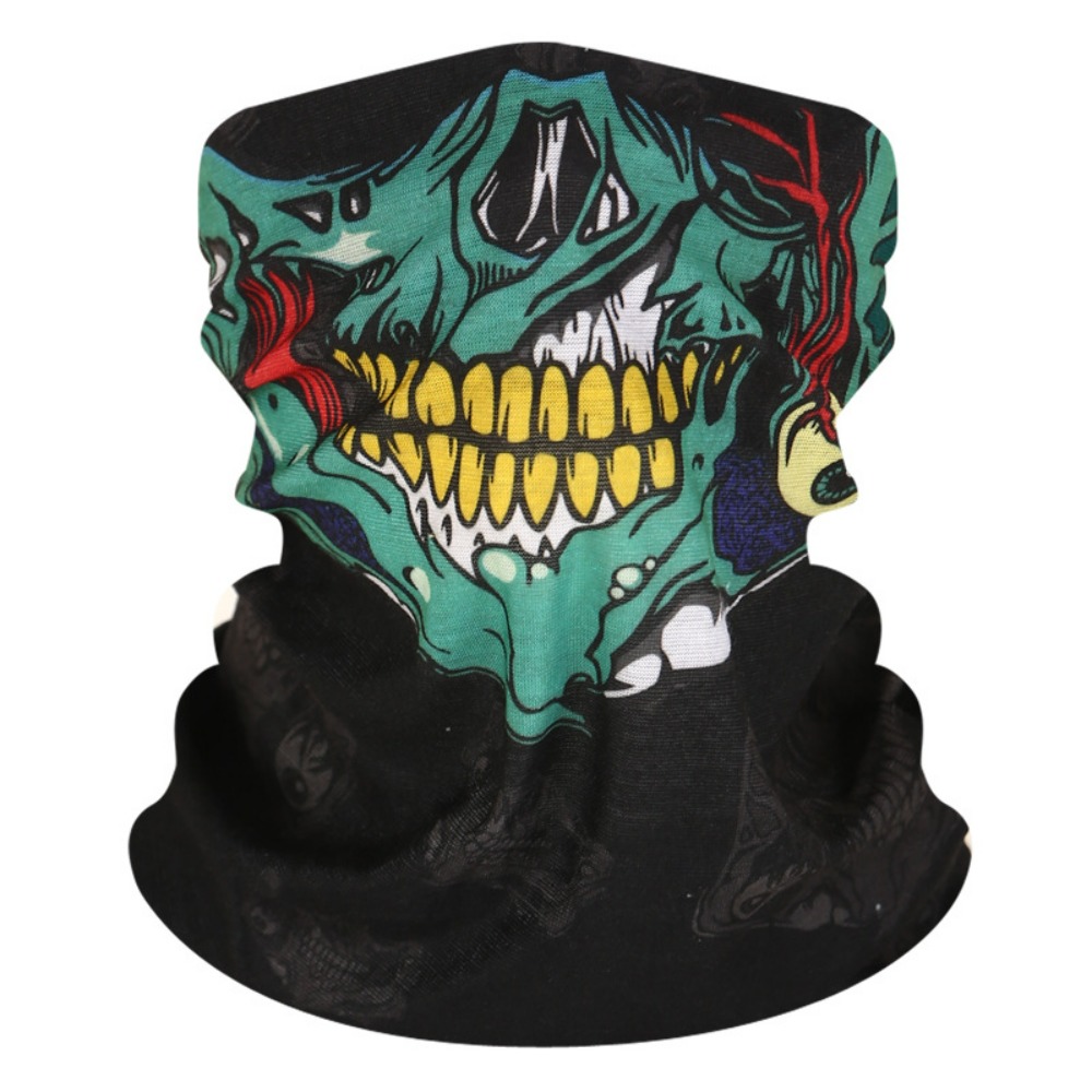 3Dフルフェイスマスク オートバイ バラクラバ 日焼け防止  - Motorcycle Neck Gaiter Balaclava のレビューと価格