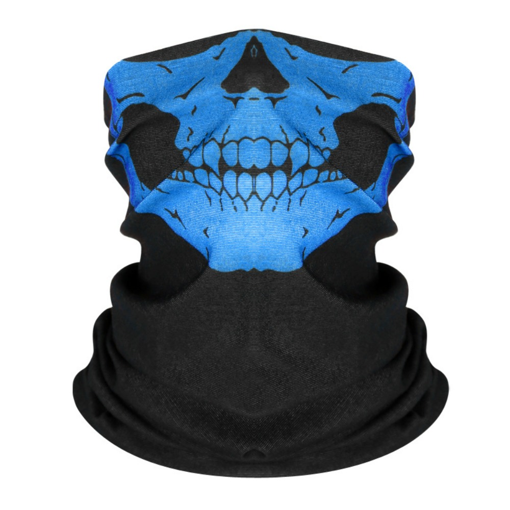 3Dフルフェイスマスク オートバイ バラクラバ 日焼け防止  - Motorcycle Neck Gaiter Balaclava のレビューと価格