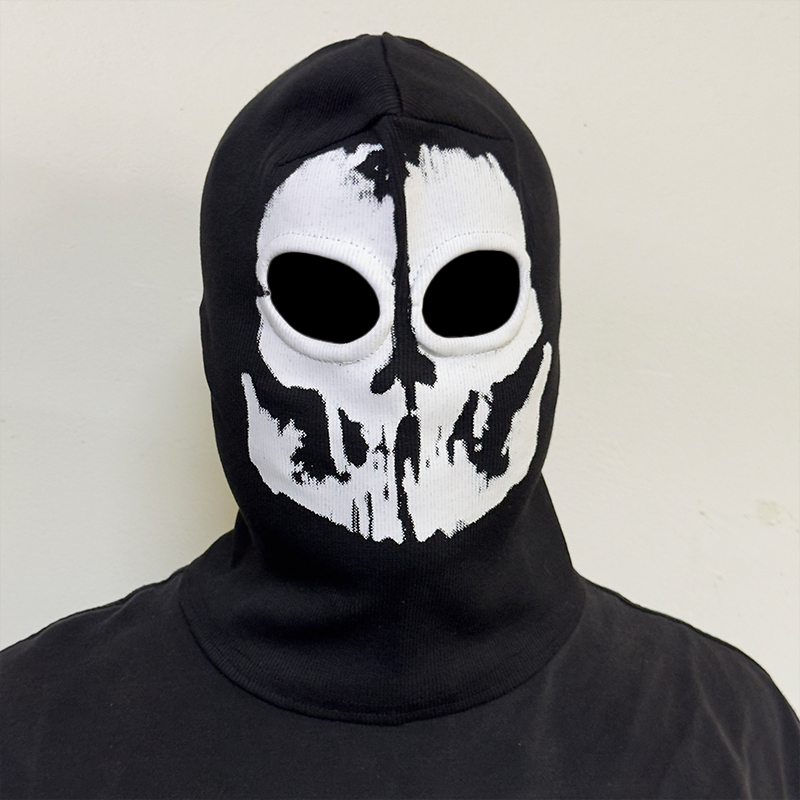 オートバイバラクラバフルフェイスマスクスカルプリントバイクフ - Motorcycle Neck Gaiter Balaclava のレビューと価格