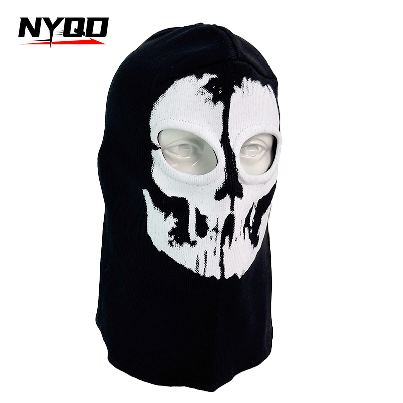 オートバイバラクラバフルフェイスマスクスカルプリントバイクフ - Motorcycle Neck Gaiter Balaclava のレビューと価格