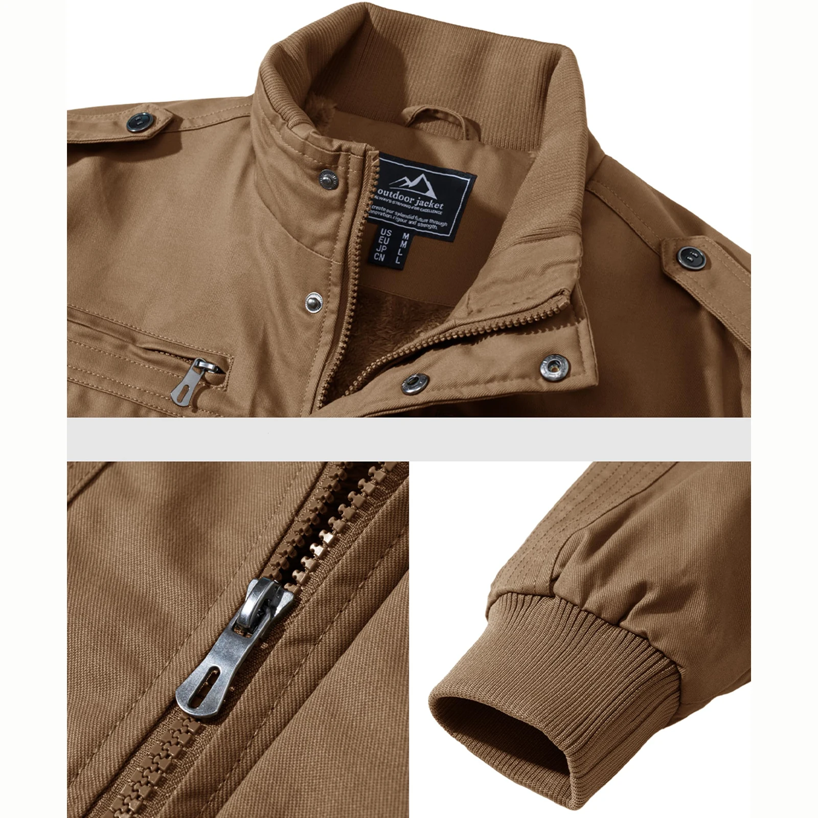 メンズ用フリースジャケット、防風コート、秋冬用サーマルジャケ - Motorcycle Jacket Thermal Liner のレビューと価格
