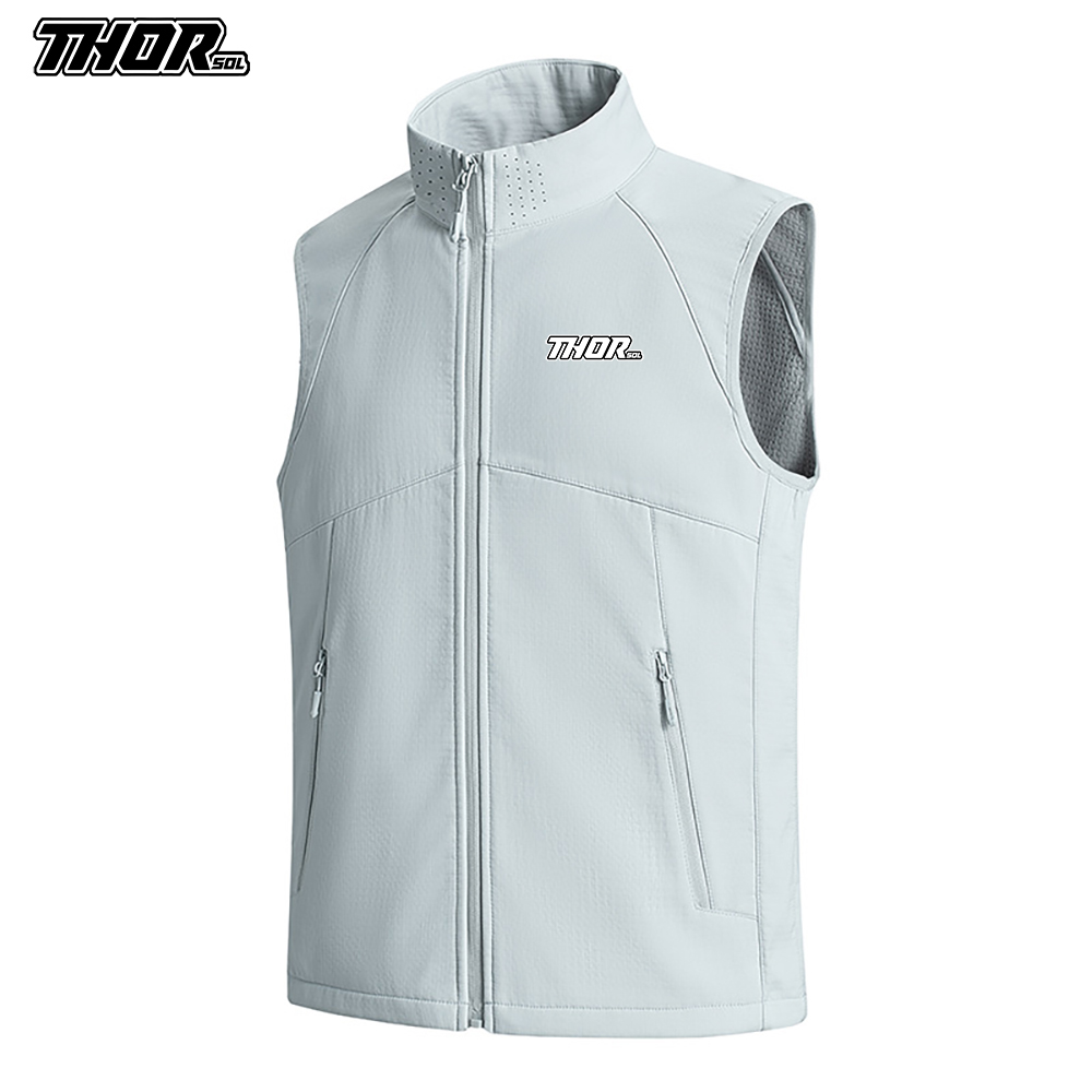 THORSOL 冬サイクリングベスト防風男性 MTB ジレ  - Motorcycle Jacket Thermal Liner のレビューと価格