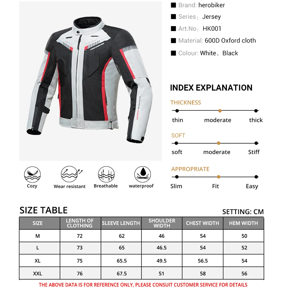 男性オートバイジャケット防水四季バイクオーバーコートパンツ反 - Motorcycle Jacket Thermal Liner のレビューと価格