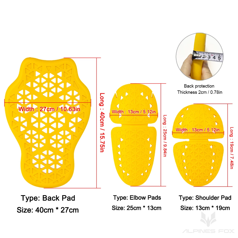 CE レベル 2 認定オートバイ肩肘バック保護パッドレーシン - Motorcycle Back Protector Ce Level 2 のレビューと価格
