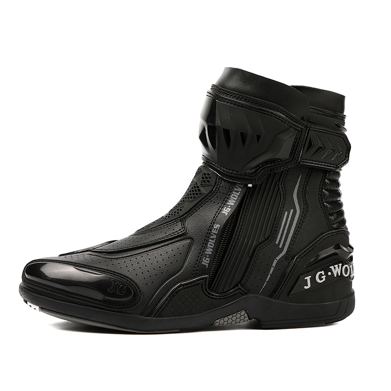 モトクロスブーツ男性用女性用レーシングブーツ安全なライディン - Motorcycle Boots Waterproof Riding のレビューと価格