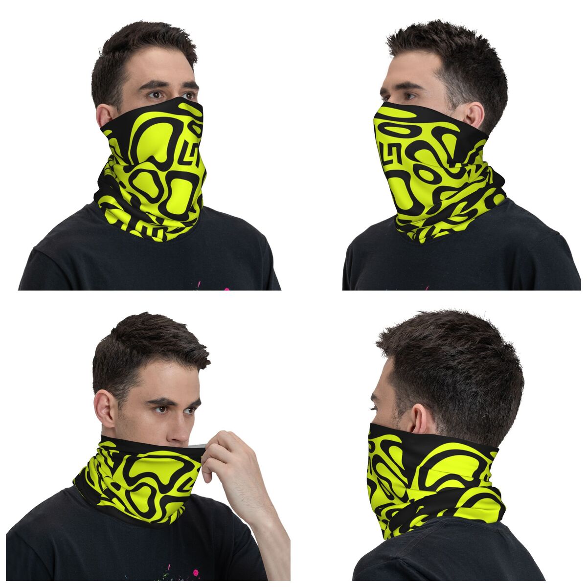 カスタマイズされたl-lando norrisオートバイレー - Motorcycle Neck Gaiter Balaclava のレビューと価格