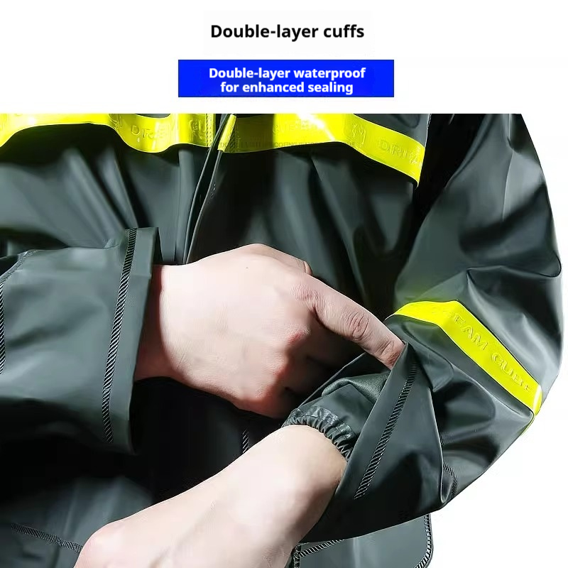 メンズ・レディース用防水レインスーツ、2点セット（レインコー - Motorcycle Rain Suit 2 Piece のレビューと価格