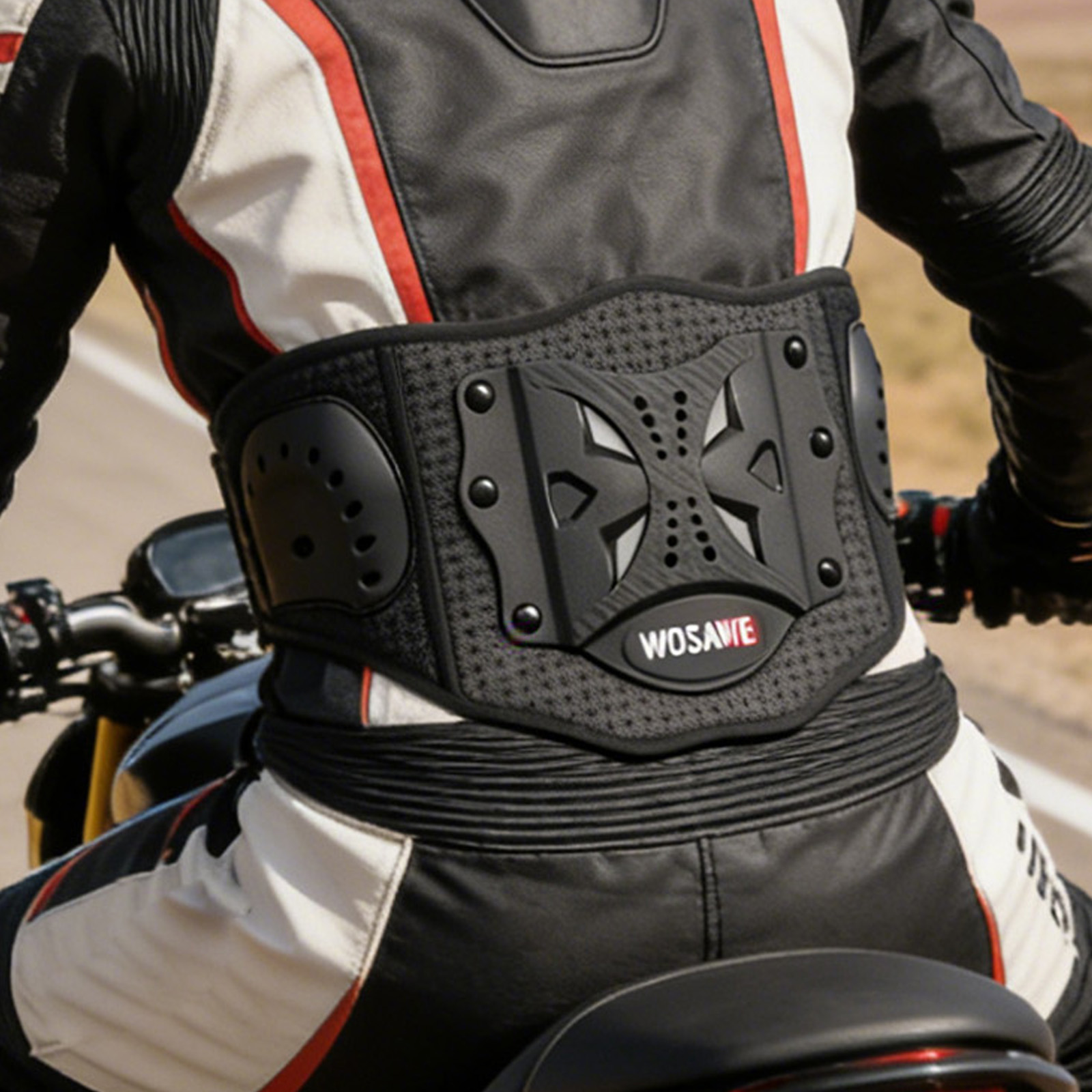 WOSAWE オートバイサイクリングウエストブレースベルトオ - Motorcycle Kidney Belt Riding のレビューと価格