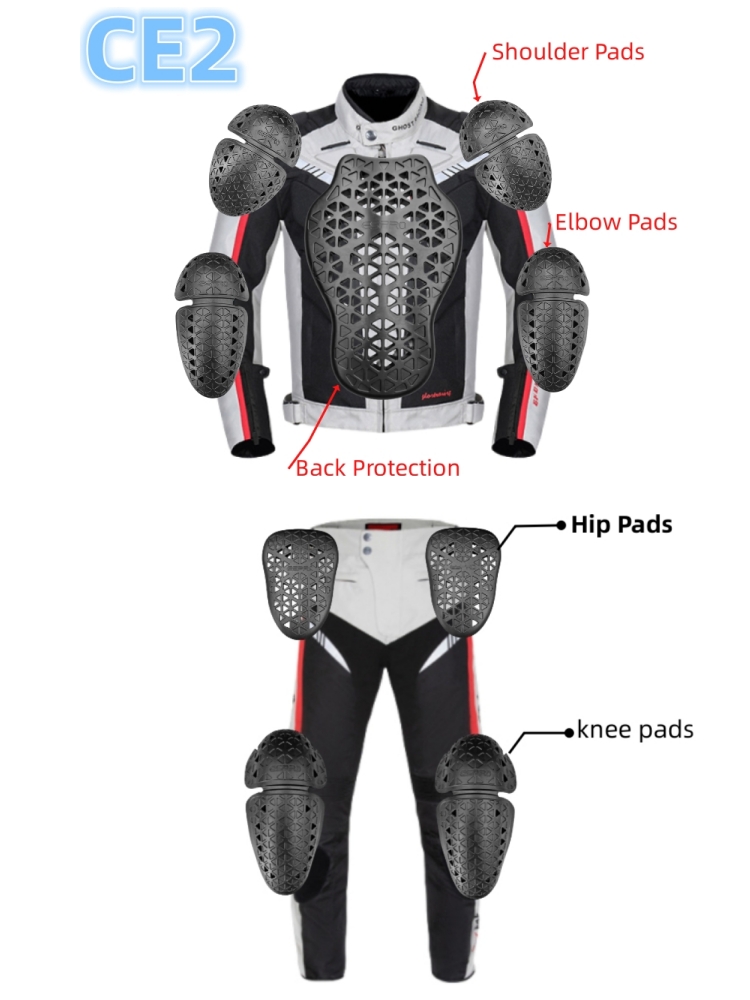 4/5/9個入りセット、CEレベル2対応、バイク用プロテクタ - Motorcycle Back Protector Ce Level 2 のレビューと価格