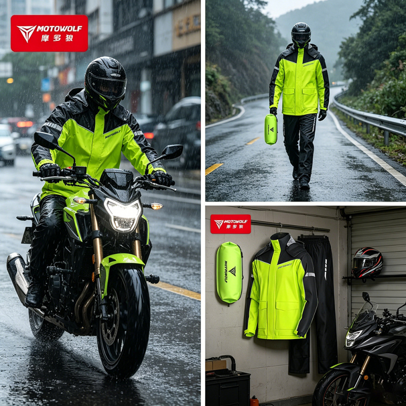 MOTOWOLF バイク用レインコートアクセサリー 防水レイ - Motorcycle Boots Waterproof Riding のレビューと価格