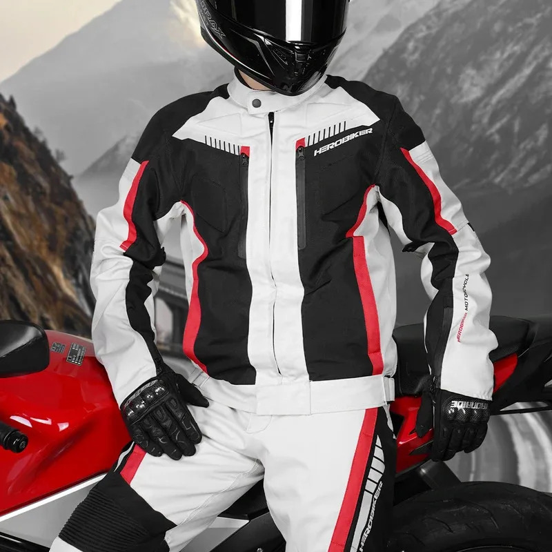 オートバイジャケット 防水 防風 レーシングギア 衣類アクセ - Motorcycle Riding Jacket Waterproof のレビューと価格