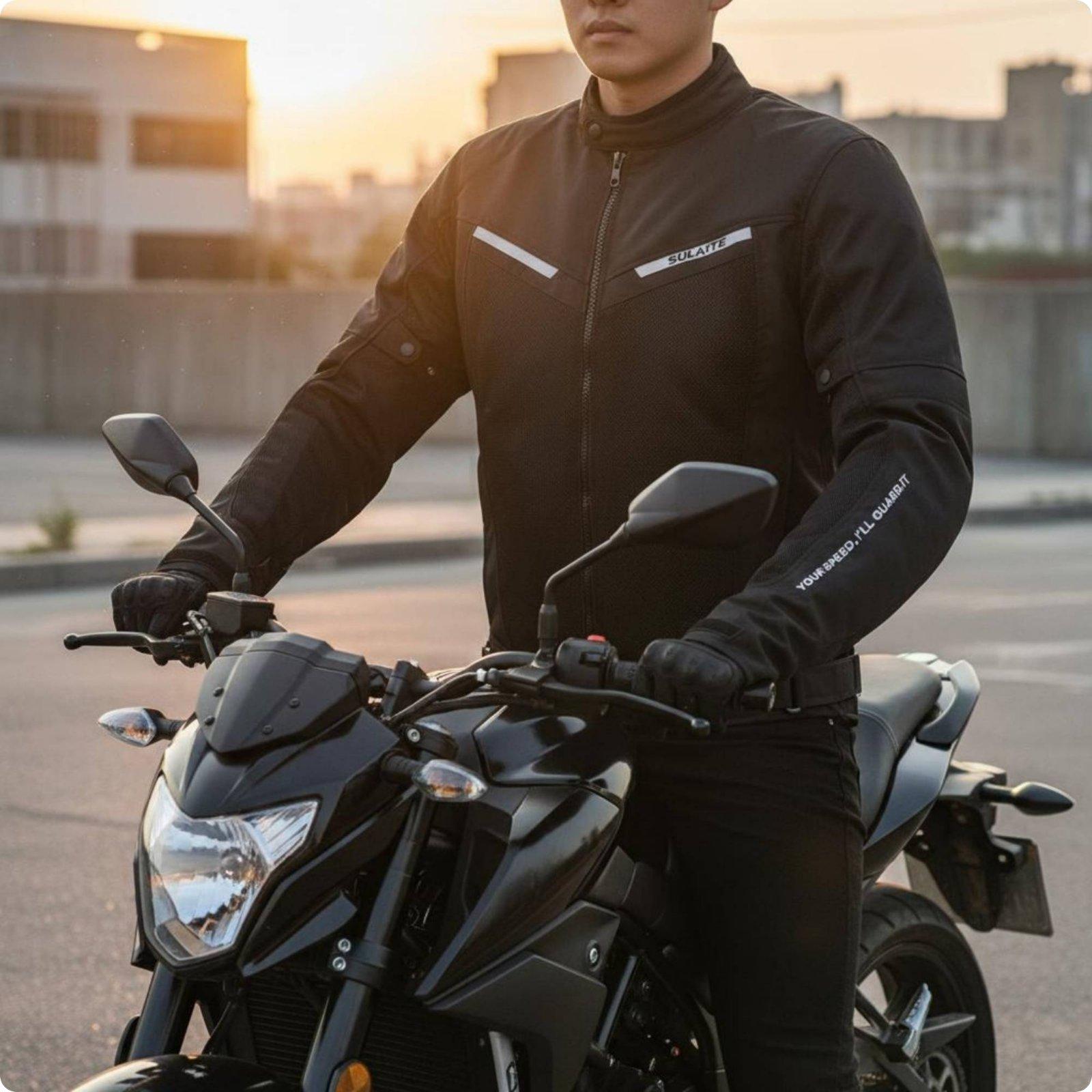 通気性のあるメッシュ製バイクジャケット、通気性のある夏用バイ - Motorcycle Mesh Jacket Summer Breathable のレビューと価格