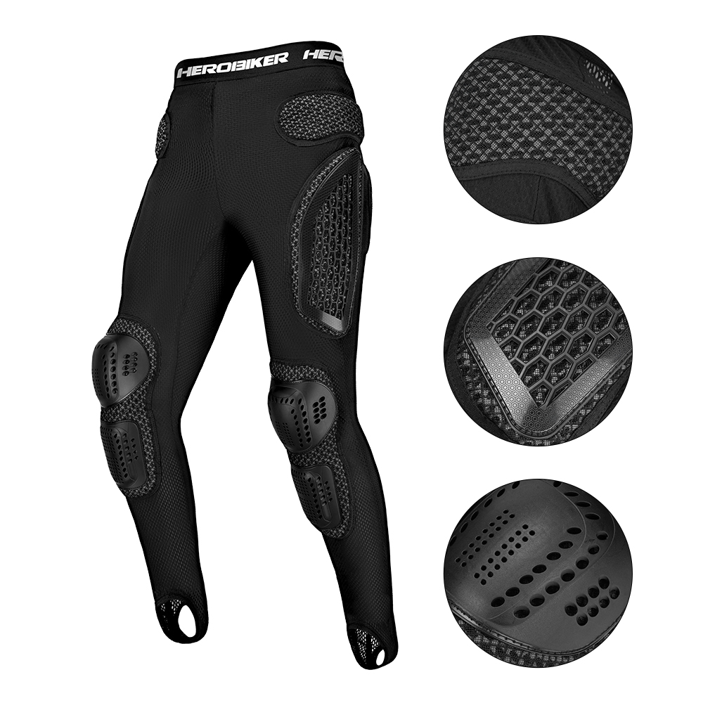 モトクロスライディングアーマー男性用落下防止衝突防止通気性モ - Motorcycle Pants Riding Armored のレビューと価格