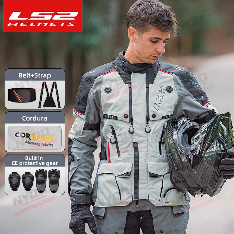 LS2 APOLLO オートバイライディングスーツ メンズ  - Motorcycle Riding Jacket Waterproof のレビューと価格