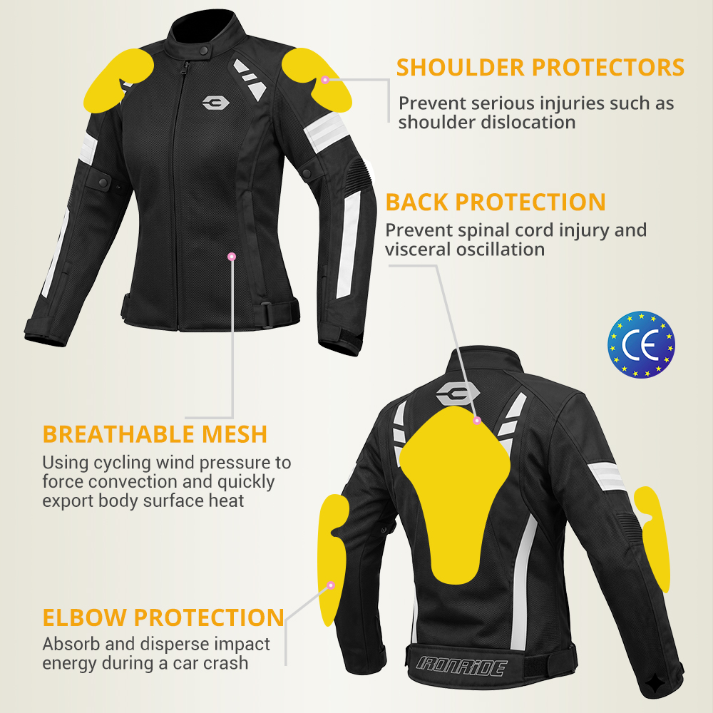 女性用バイクジャケット 通気性のあるバイクライディングジャケ - Motorcycle Riding Jacket Waterproof のレビューと価格