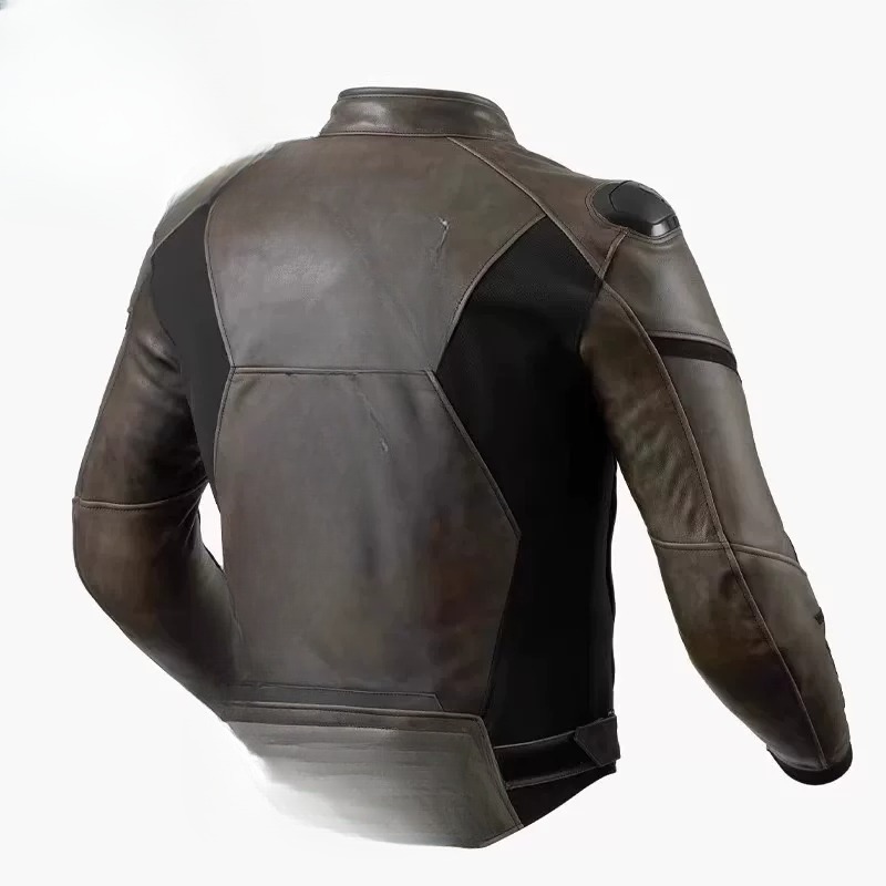 レザーバイク用サイクリングスーツ、ドロップレザージャケット、 - Motorcycle Jacket Thermal Liner のレビューと価格