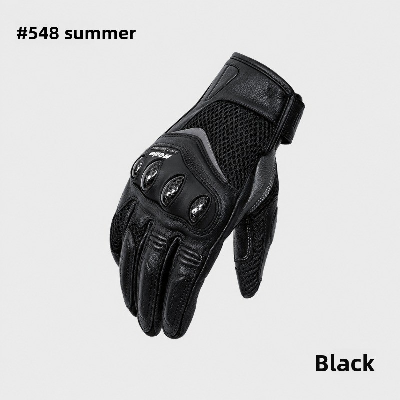 STAR FIELD KNIGHT レディース サマーバイク - Motorcycle Gloves Leather Knuckle のレビューと価格