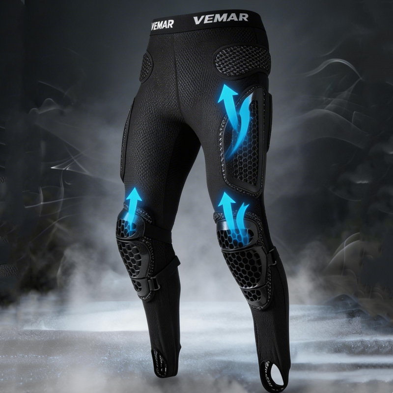 オートバイアーマーパンツ 通気性 メンズ モトクロス MX  - Motorcycle Pants Riding Armored のレビューと価格