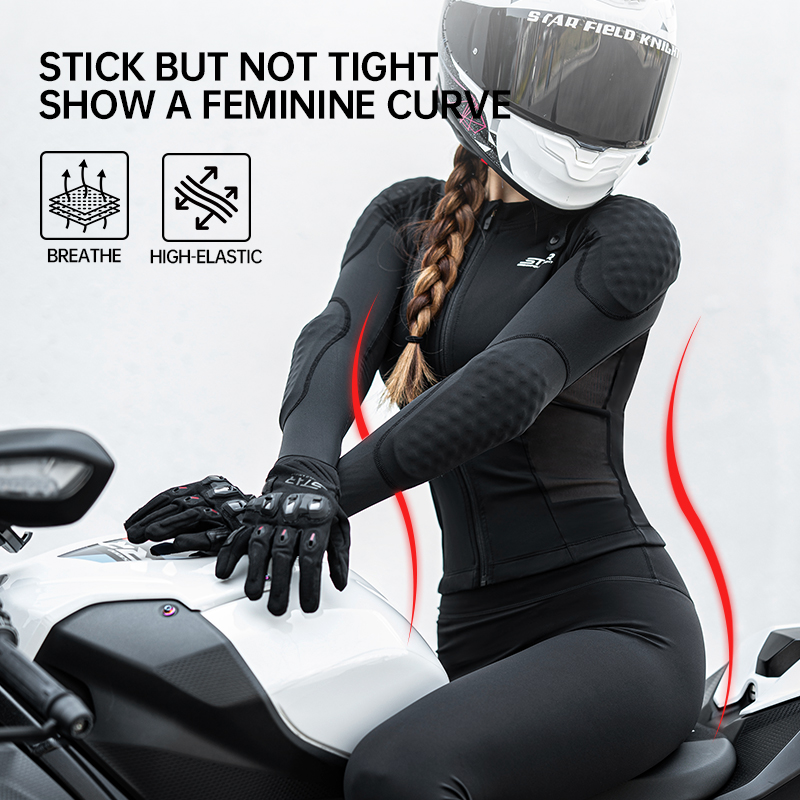 SFK 女性のオートバイジャケットファッションスリムフィット - Motorcycle Mesh Jacket Summer Breathable のレビューと価格