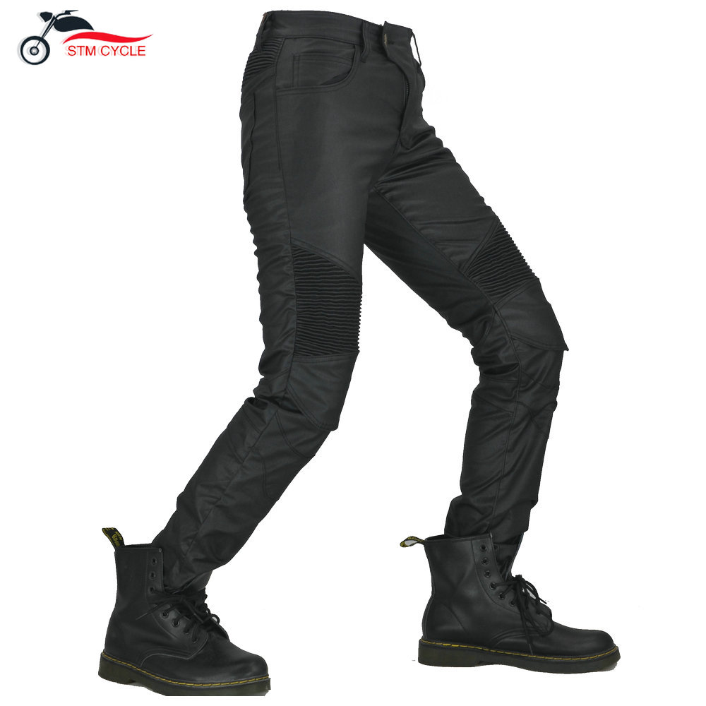 防水加工済みのオートバイ用デニムジーンズ、バイク乗車用、モト - Motorcycle Pants Riding Armored のレビューと価格