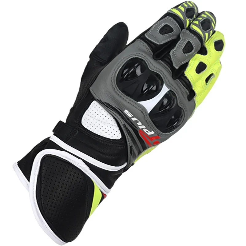 Two-X Racing モーターサイクル GP Plus  - Motorcycle Gloves Leather Knuckle のレビューと価格
