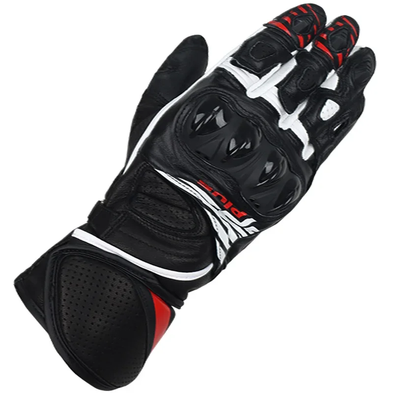 Two-X Racing モーターサイクル GP Plus  - Motorcycle Gloves Leather Knuckle のレビューと価格