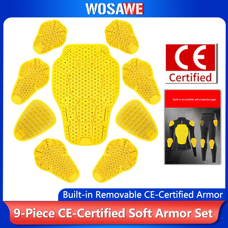 WOSAWE バイク用バックプロテクター CEレベル1/2  - Motorcycle Back Protector Ce Level 2 のレビューと価格