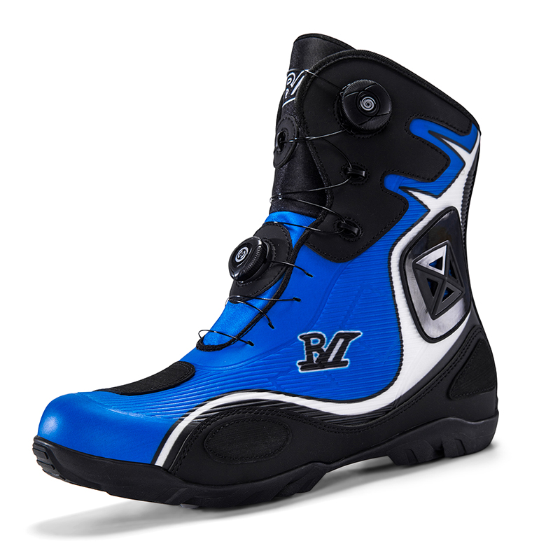 バイク用品 自転車ブーツ レトロライディングシューズ モータ - Motorcycle Boots Waterproof Riding のレビューと価格