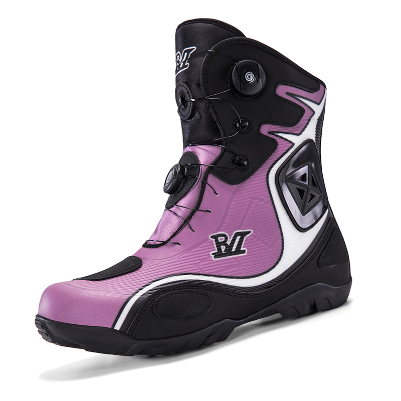 バイク用品 自転車ブーツ レトロライディングシューズ モータ - Motorcycle Boots Waterproof Riding のレビューと価格