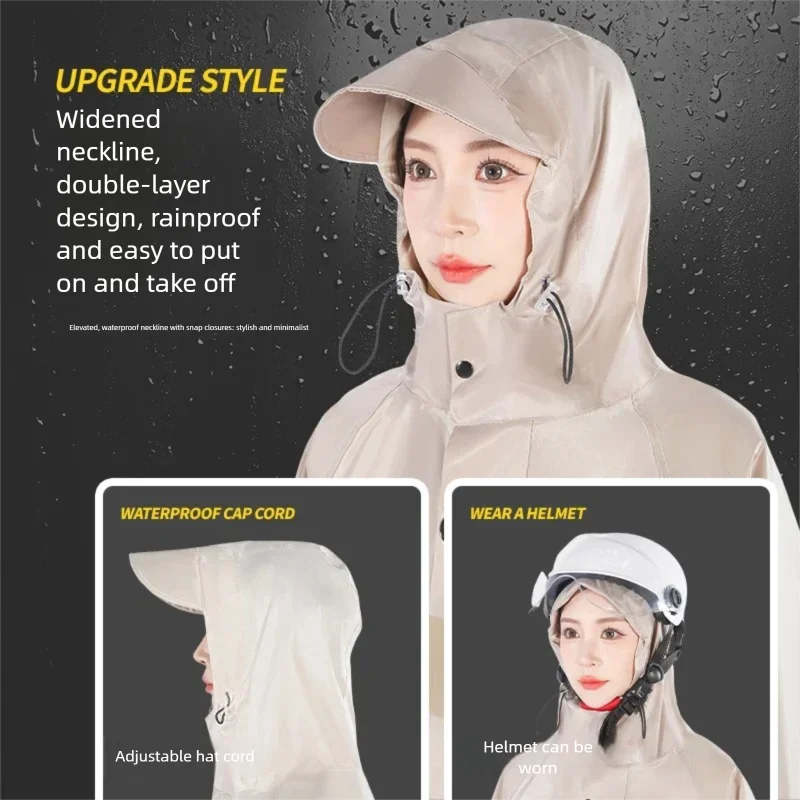 バイク用レインスーツ 防水 2ピース ツートンカラー ジャケ - Motorcycle Rain Suit 2 Piece のレビューと価格