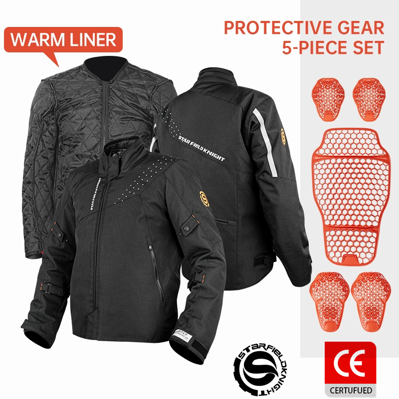 スターフィールドナイト オートバイジャケット 夏用通気性 冬 - Motorcycle Riding Jacket Waterproof のレビューと価格