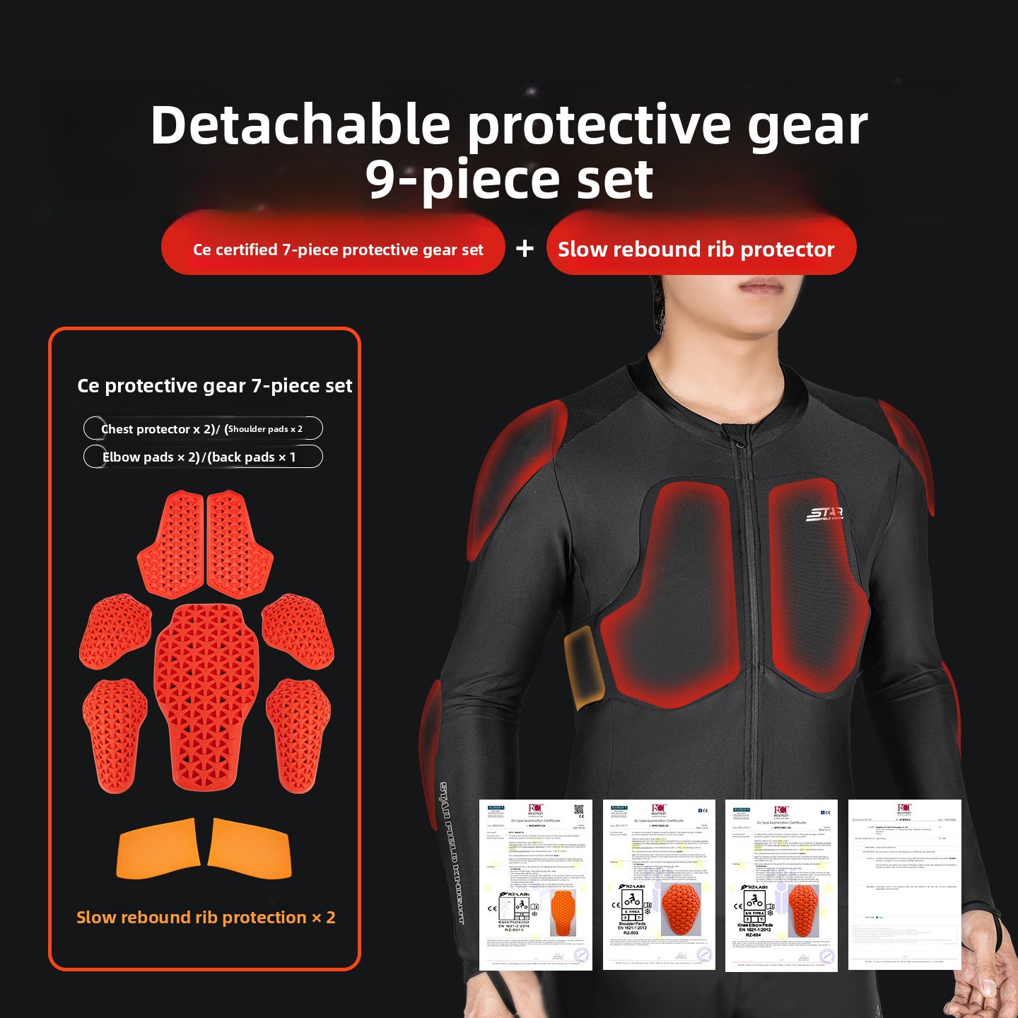 STAR FIELD KNIGHT メンズ バイク用ライディ - Motorcycle Mesh Jacket Summer Breathable のレビューと価格