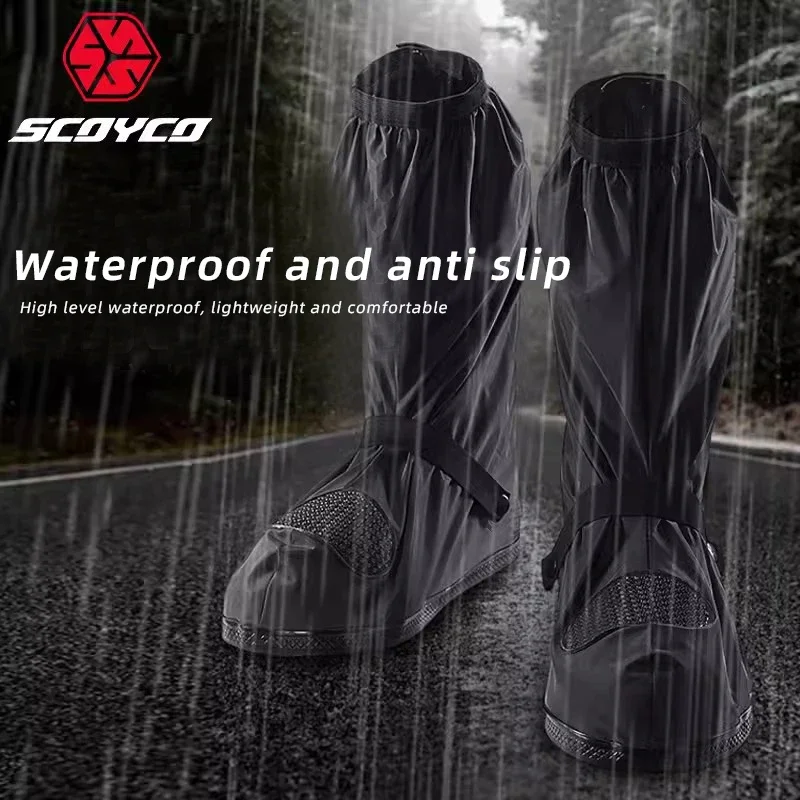 SCOYCO オートバイハイチューブレインブーツカバー防水防 - Motorcycle Boots Waterproof Riding のレビューと価格