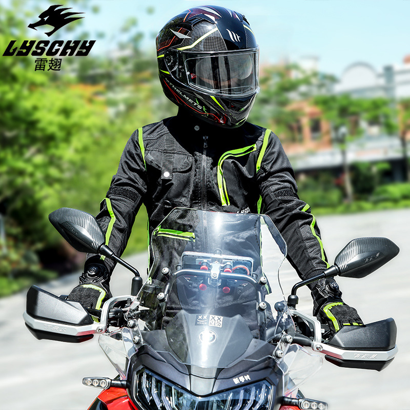夏用メッシュ通気性オートバイジャケットメンズアンチドロップレ - Motorcycle Mesh Jacket Summer Breathable のレビューと価格