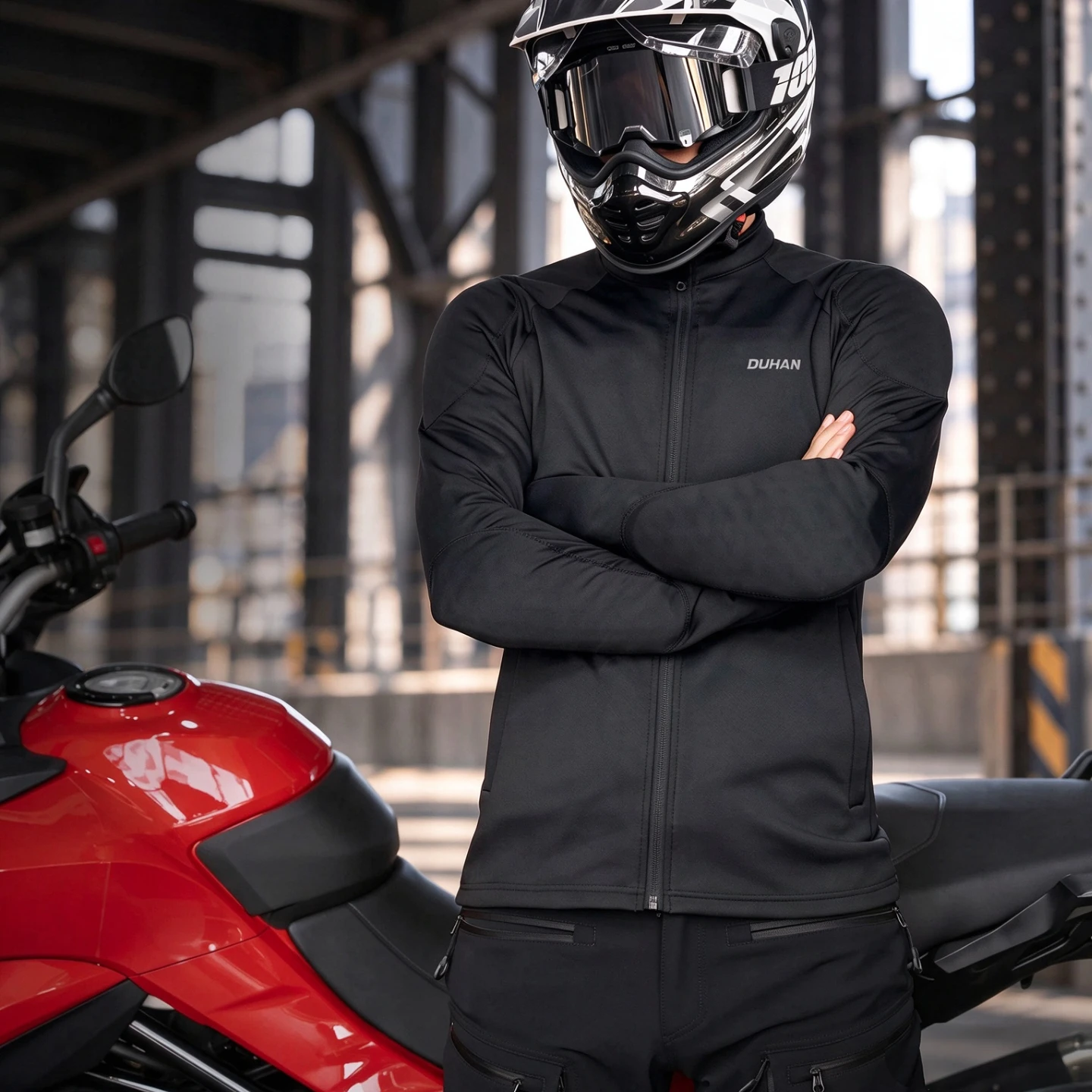 DUHAN サーマルライディングアーマージャケット。男性・女 - Motorcycle Jacket Thermal Liner のレビューと価格